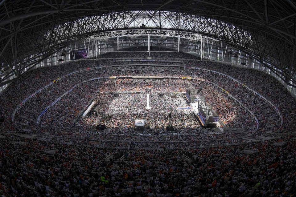 Indonesia has opened Jakarta International Stadium, which can seat 82,000 people. 