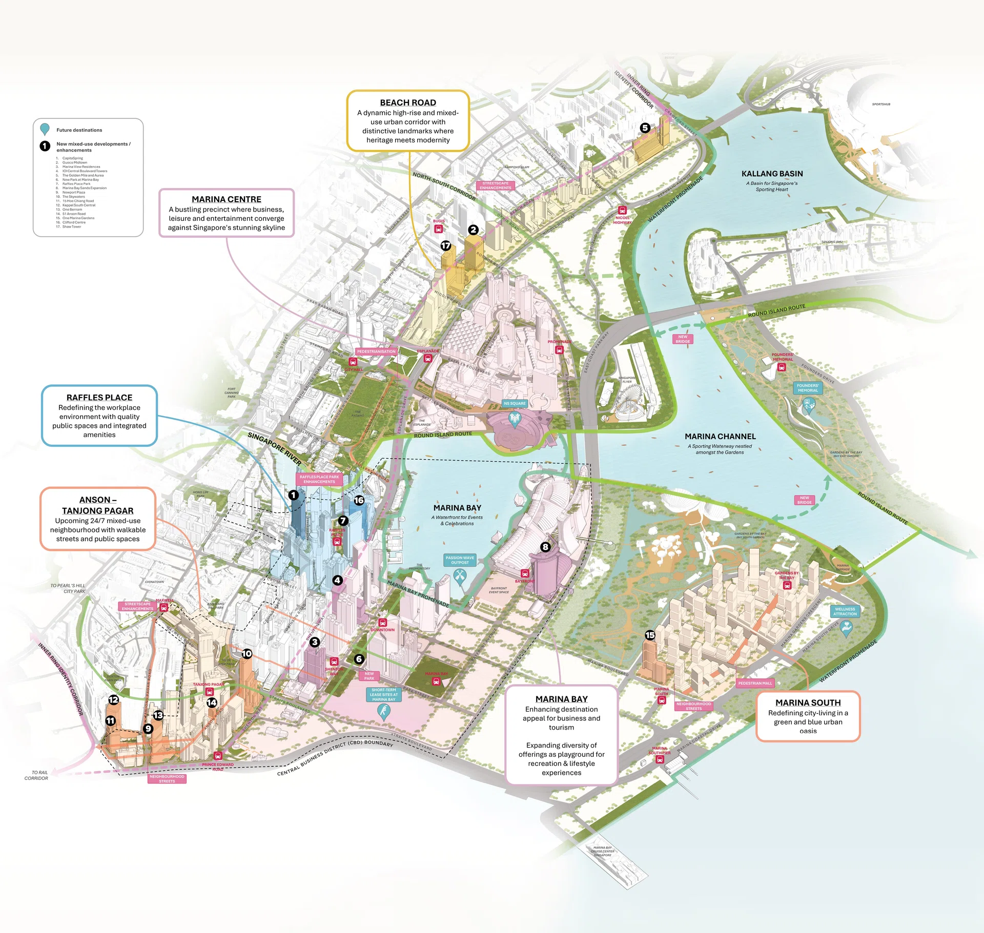 Marina Bay transformed: a new chapter in Singapore’s urban planning story