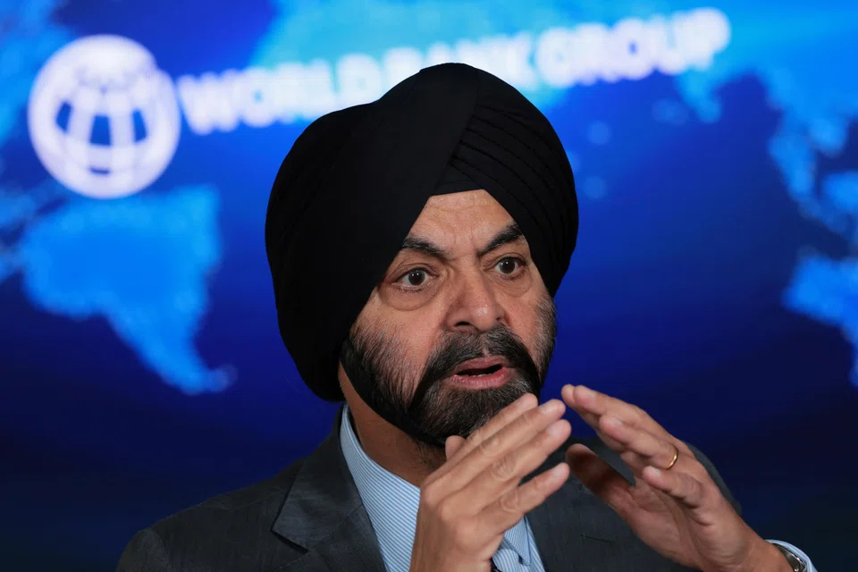 World Bank Group president Ajay Banga admits that focusing people on the long-term is daunting, given a series of short-term shocks that have buffeted the global economy.