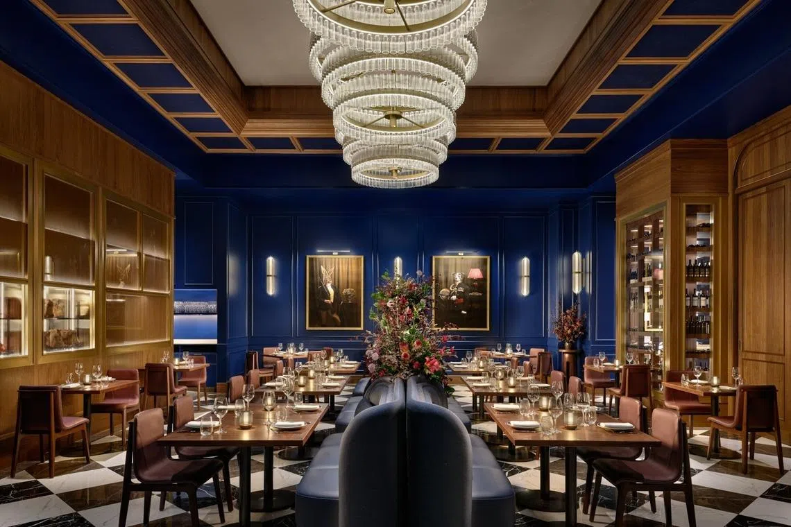 Stags Head Steakhouse interiors.