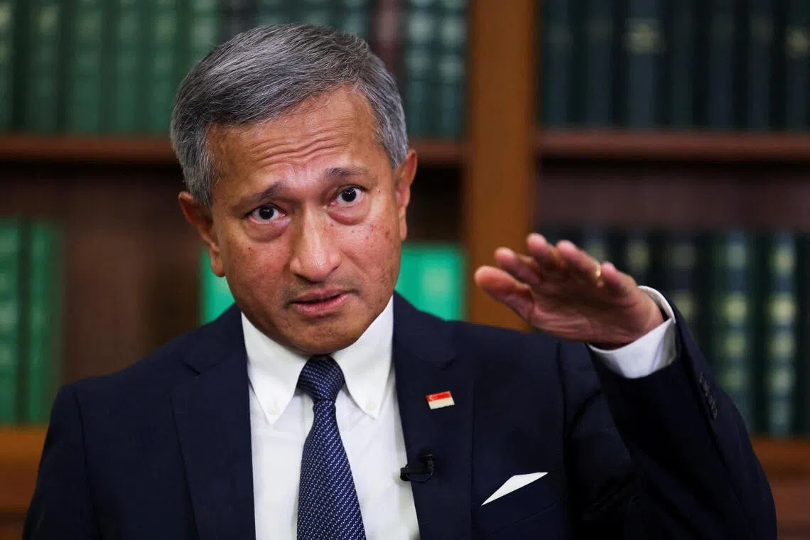Foreign Minister Vivian Balakrishnan says: “Right now, the closure of the Strait of Hormuz is, in a sense, an Asian crisis.” 