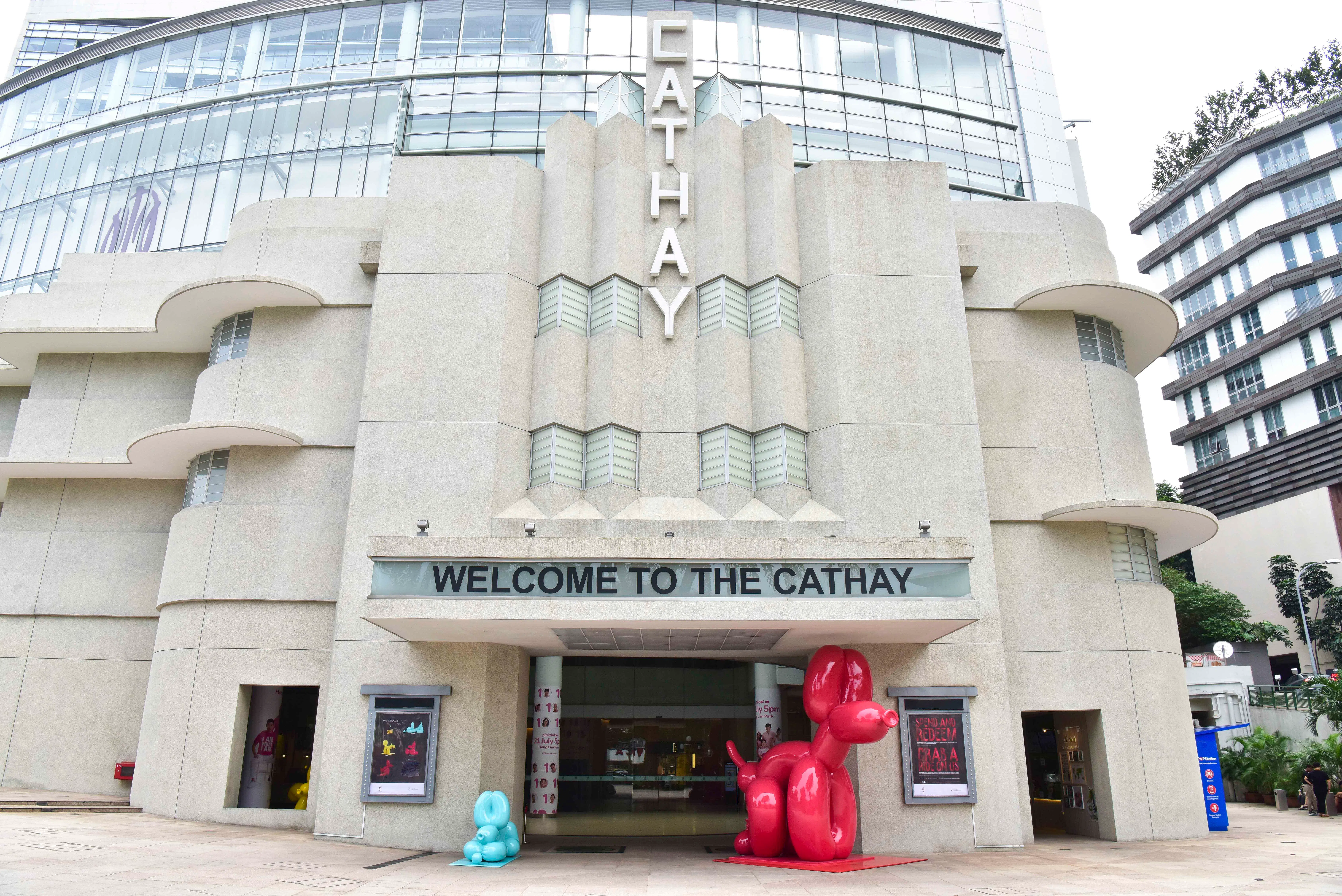 The Cathay exterior before the 2023 revamp
