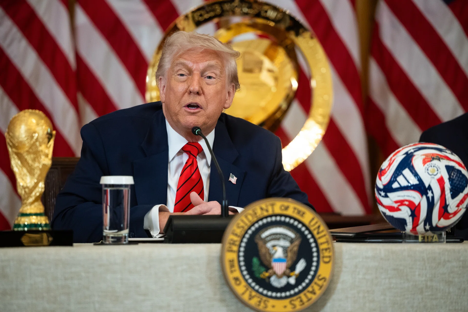 Trump warns of relocating World Cup from Boston, LA Olympics