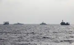 China claims almost the entire South China Sea as its territory based on historic maps, including parts of the exclusive economic zones (EEZs) of the Philippines, Brunei, Malaysia, Taiwan and Vietnam.