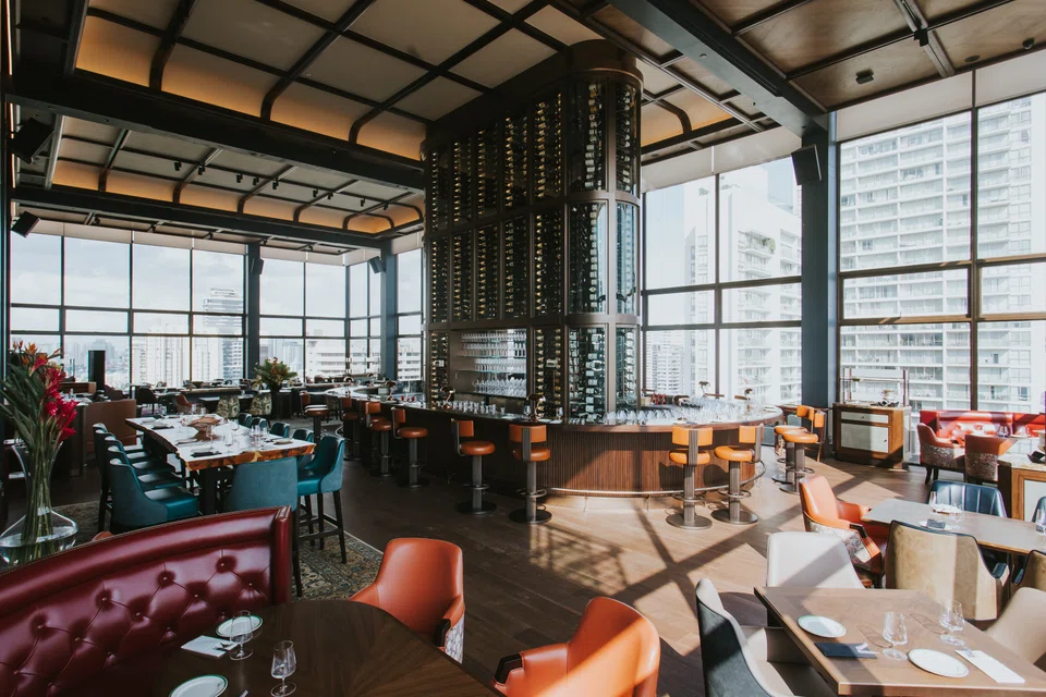 67 Pall Mall in Singapore, at the top of Shaw Centre.