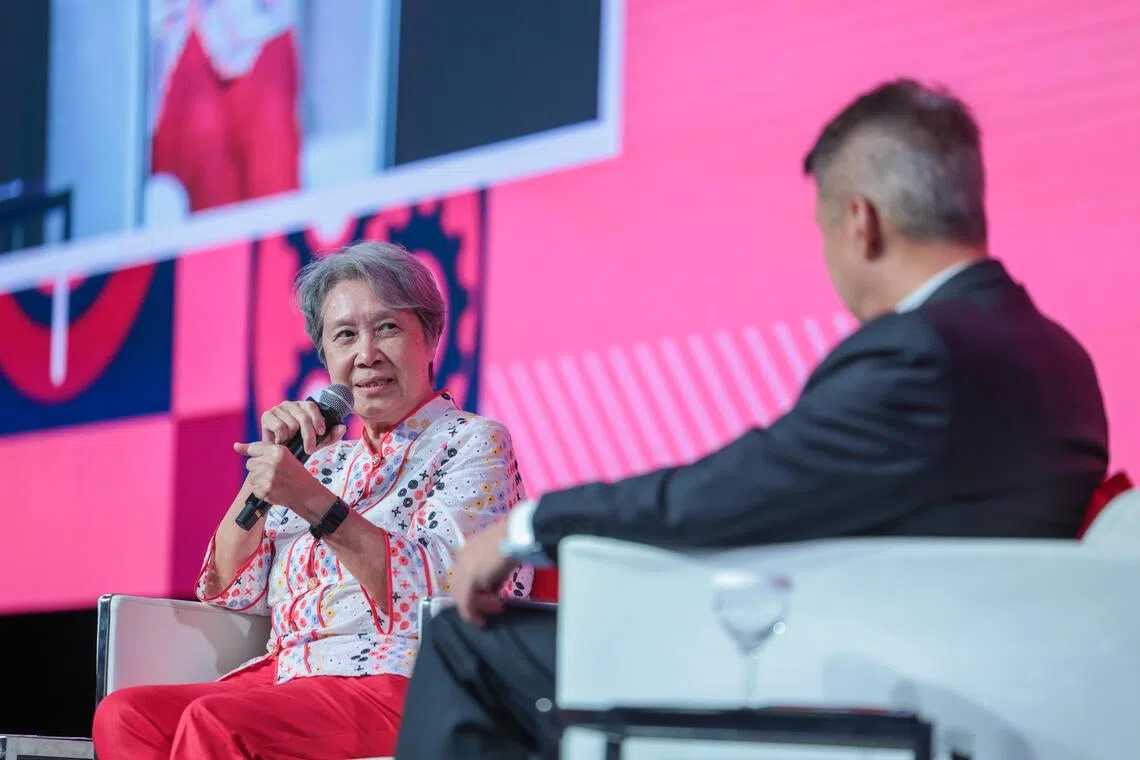 Temasek Trust chairman Ho Ching says the ego of a CEO could become overpowering if not handled constructively.