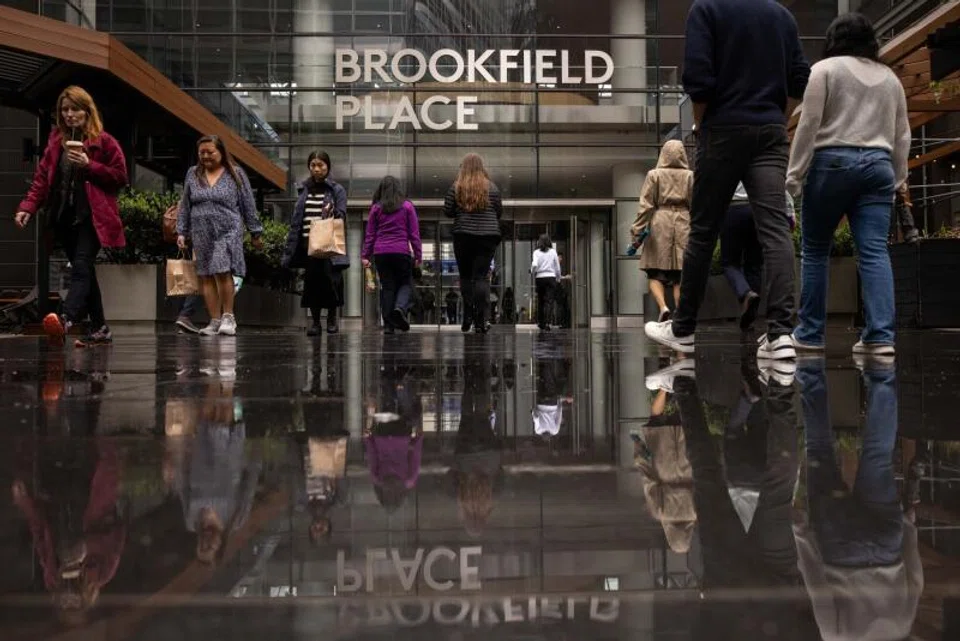 Brookfield Place, which contains the Brookfield Asset Management headquarters, in New York. Brookfield agreed last week to buy a S$535 million portfolio from a Reit backed by Singapore state investor Temasek Holdings
