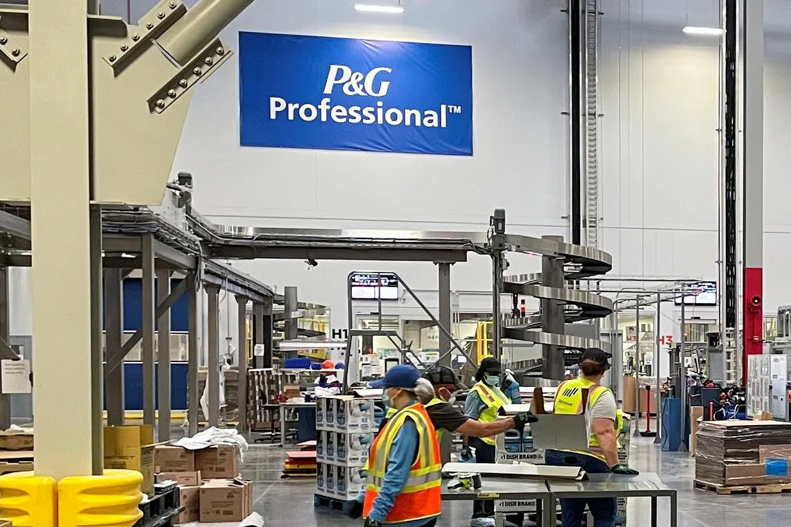 P&G reported a 1 per cent rise in overall volumes in the fourth quarter, driven by growth in grooming and health care segments. 