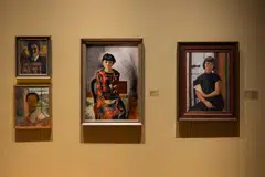 Portraits of artists who transcended their outsider status, showcased at National Gallery Singapore. 