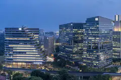 Revenue for the first half falls 23% to S$177.7 million from S$230 million the year before. 