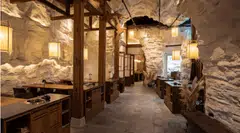 DRIM's cave-like interiors.