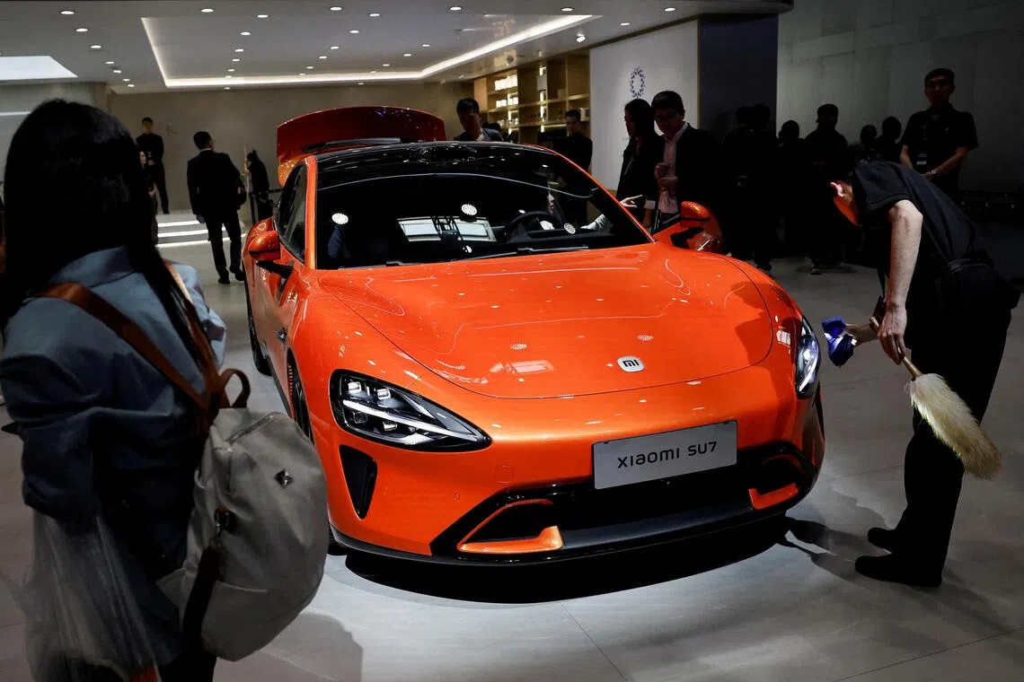 The Chinese smartphone maker turned EV maker launched the SU7 in March 2024. 