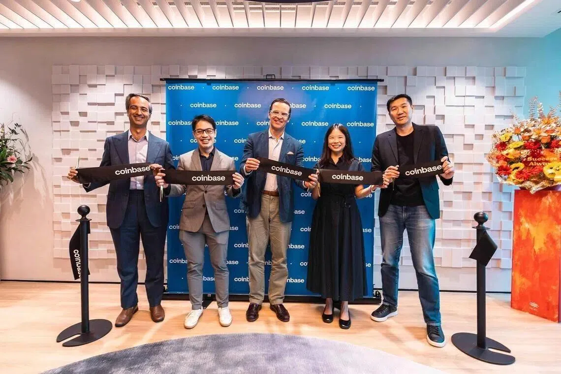 Crypto exchange Coinbase opens new office in Singapore, will expand hiring