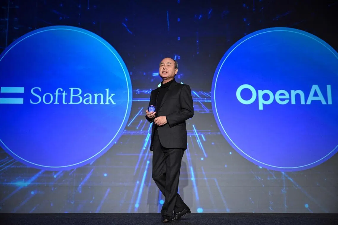 This investment marks one of the largest private funding rounds, and deepens SoftBank founder Masayoshi Son’s bet on artificial intelligence.