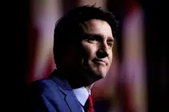But waiting for the party to hold a leadership contest means Trudeau (top) could still be in office for months, as US President-elect Donald Trump takes office threatening to impose tariffs that would cripple Canada’s economy.