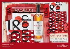 The visual identity of The Macallan's Timeless Collections has been recast by maverick graphic designer David Carson.