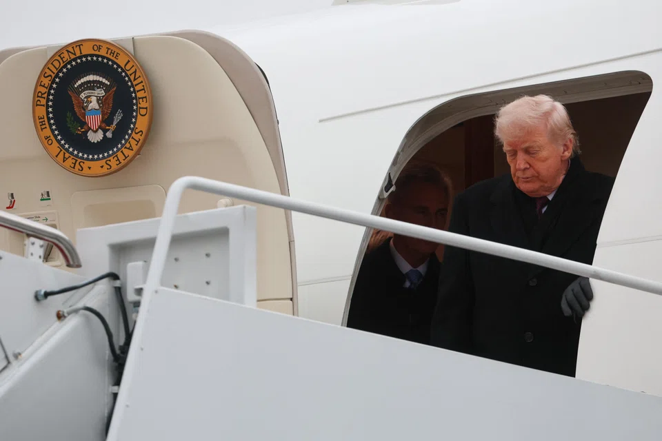 President Trump will carry on his trip to Davos, Switzerland on an new aircraft, White House Press Secretary Karoline Leavitt said.