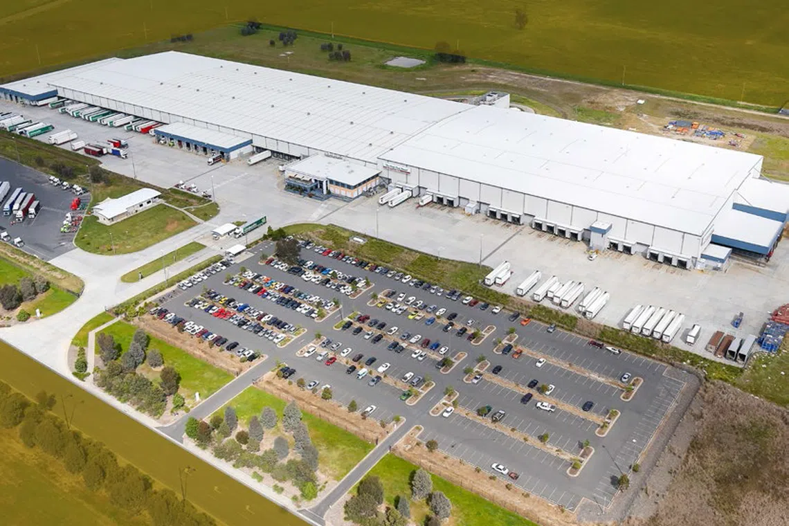 Mapletree Logistics Trust is to divest this logistics property in Victoria, Australia, to mitigate against single-tenant risk. The property is now leased to a single tenant.