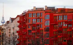 Residential property prices fall by 9.9 per cent year on year, the steepest decline since the start of data collection in 2000, the federal statistics office said.