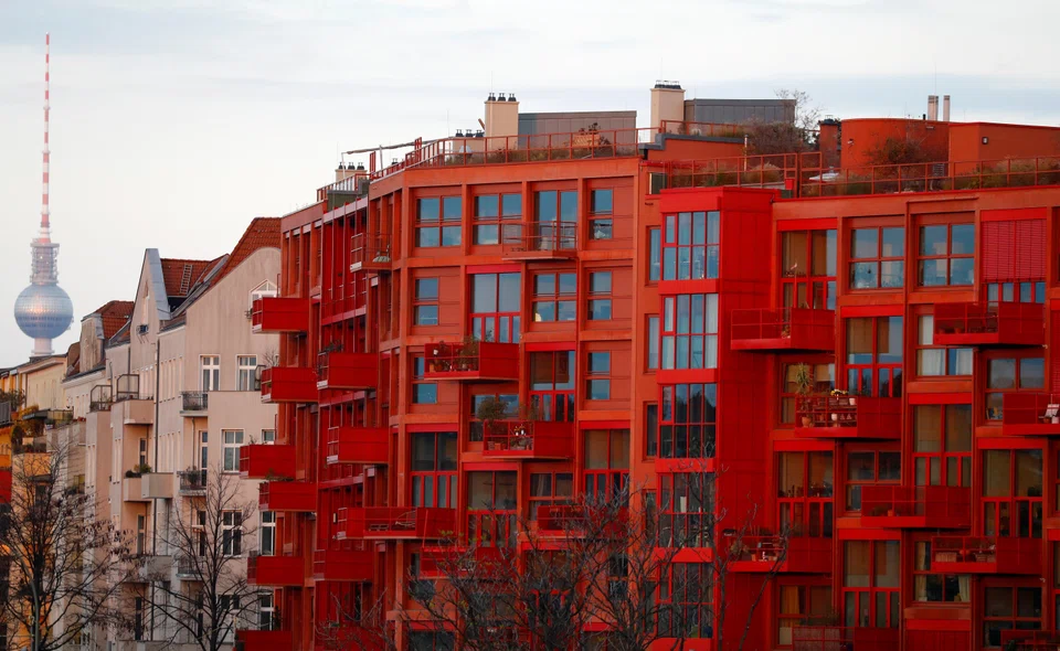 Residential property prices fall by 9.9 per cent year on year, the steepest decline since the start of data collection in 2000, the federal statistics office said.