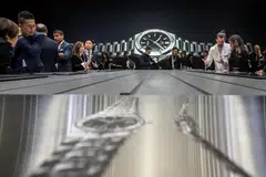 Exports climbed 13.8 per cent by value to 2.4 billion Swiss francs (S$3.6 billion), with shipments increasing by almost 62 per cent to Hong Kong, the Federation of the Swiss Watch Industry said.