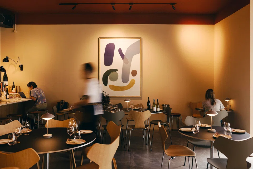 Revolution is filled with Fritz Hansen furniture.