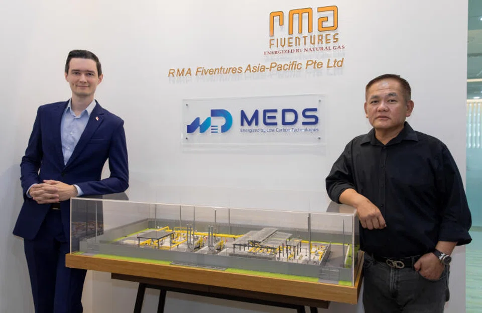 Meds Venture chief executive officer Gary Gan (right) and chief operating officer Stanislav Borisov.