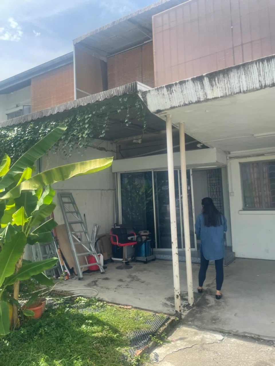 The same space before the refurbishment.