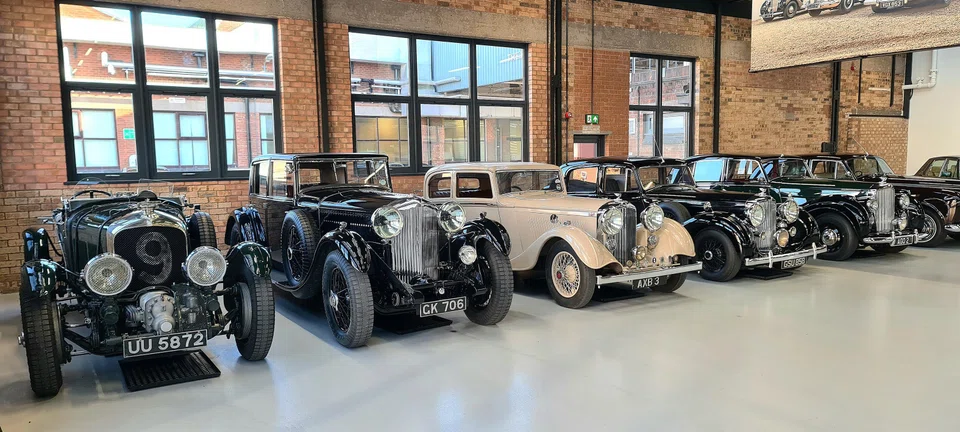 The Bentley Heritage Garage features some of the most significant models in the marque's history