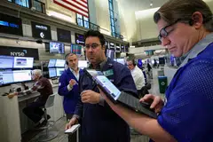The Dow Jones Industrial Average fell 83.11 points, or 0.17 per cent, to 49,359.33 points on Friday.