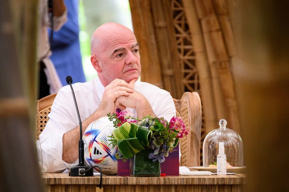 Fifa president Gianni Infantino said the month-long World Cup, which starts in Qatar on Sunday, offered a unique platform for peace.