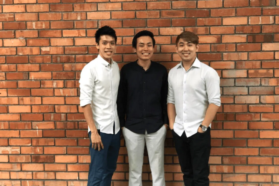 TreeDots founder Tyler Jong (left) says only 13 out of over 200 employees were dismissed. 