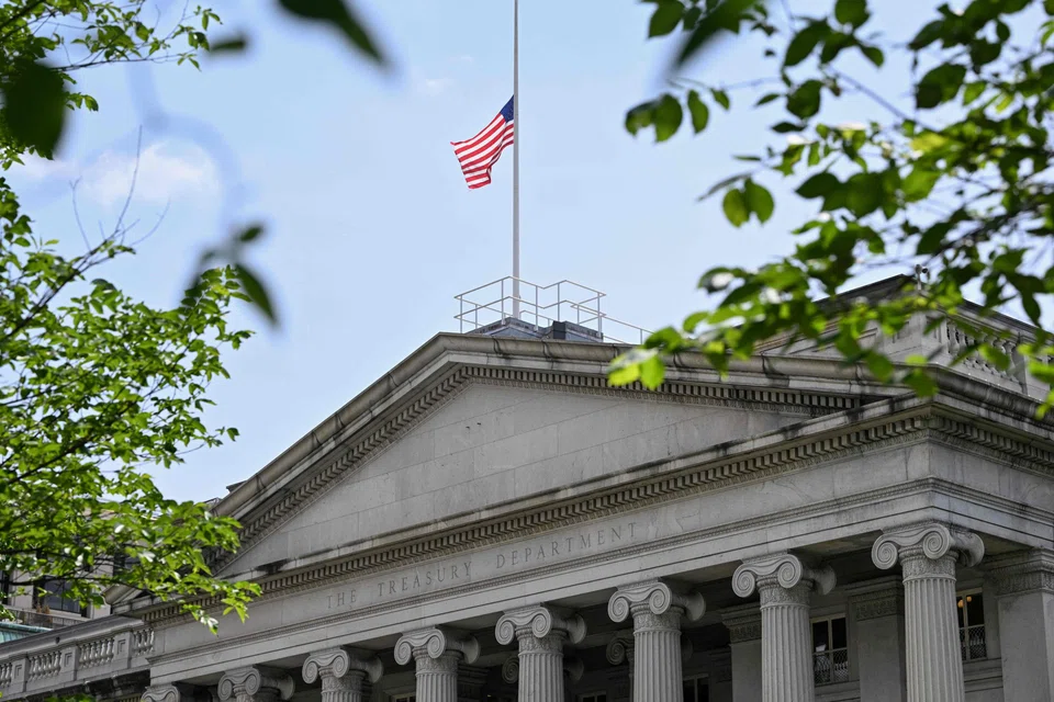 The US Treasury Department in Washington, DC, on May 8. US Treasury Secretary Janet Yellen warned on May 7, 2023, that unless Congress acts soon to raise the nation's debt ceiling, "financial and economic chaos would ensue". 