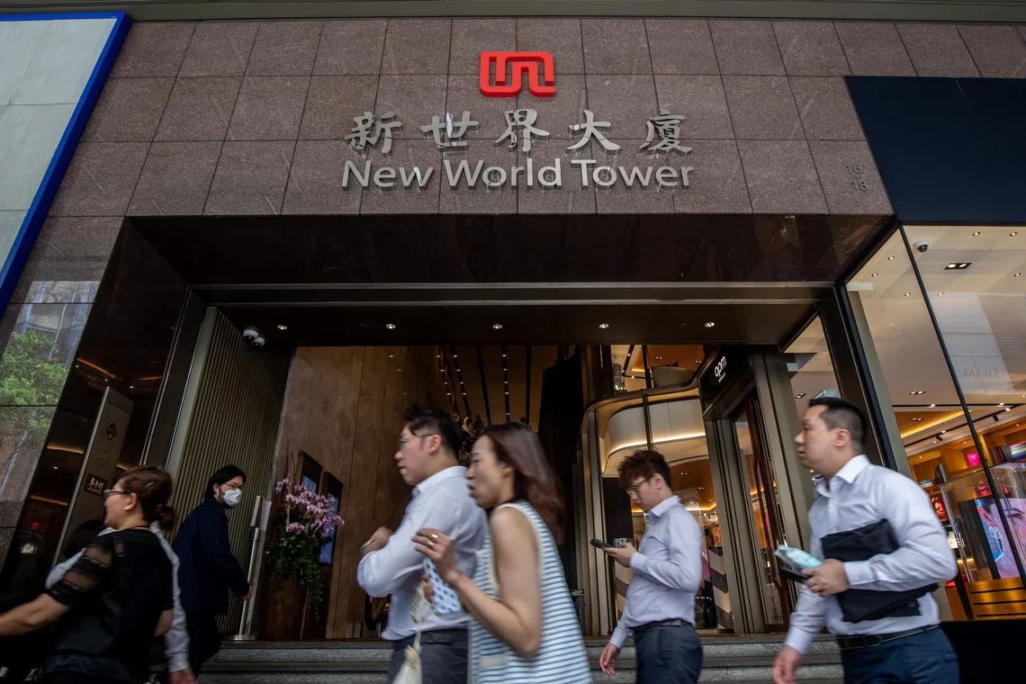 New World, which completed an US$11 billion loan refinancing deal earlier this year, is facing continued challenges as the property market in Hong Kong and mainland China remains sluggish.