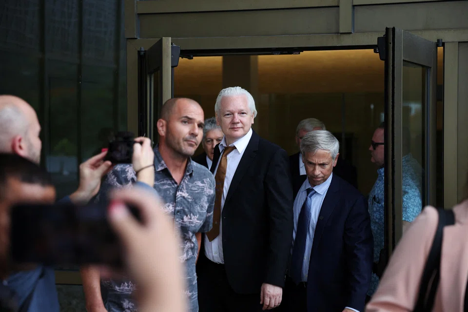 Assange's release ends a 14-year legal saga in which he spent more than five years in a British high-security jail and seven years in asylum at the Ecuadorean embassy in London.