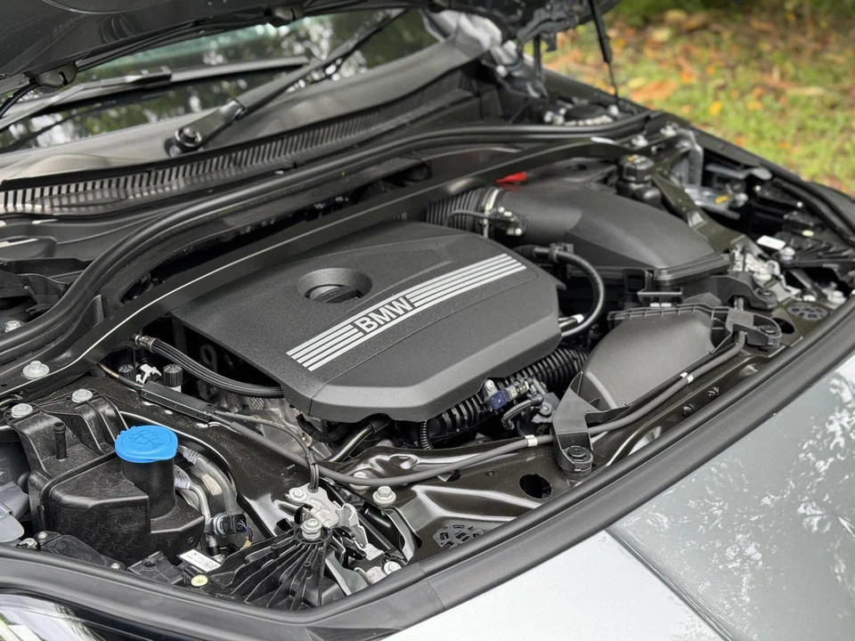 The turbocharged three-cylinder engine helps the 216 feel sprightly enough in town.  