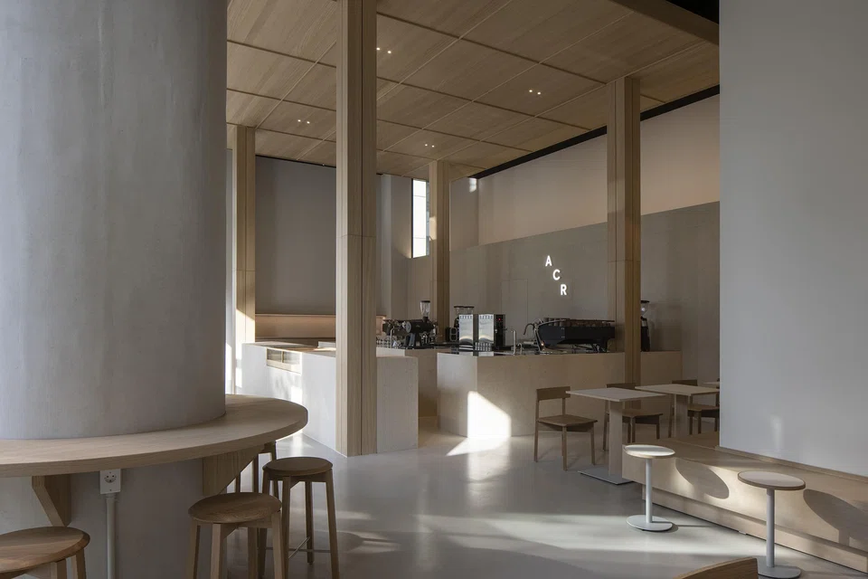 ACR Cafe blends Scandinavian and Japanese design sensibilities. 


