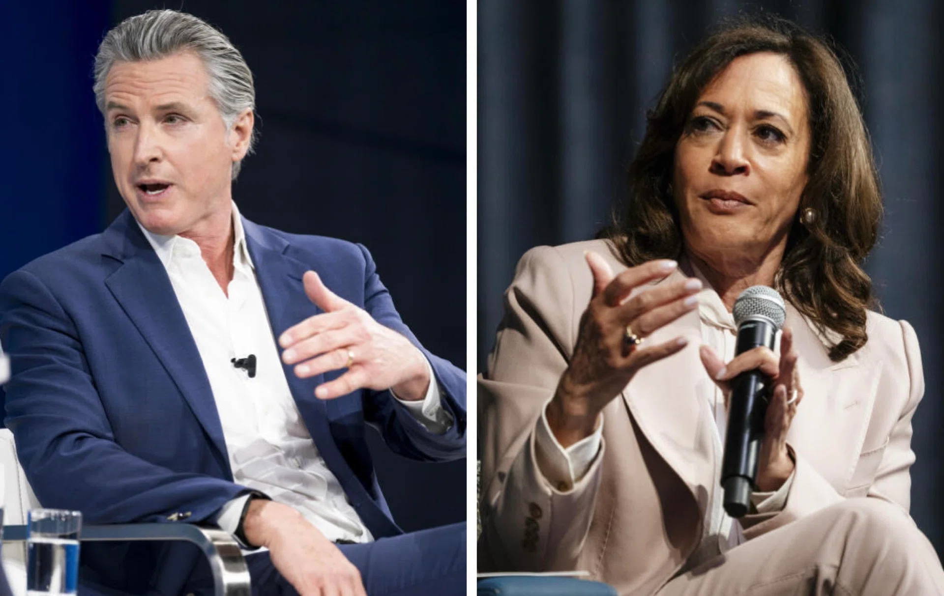California Governor Newsom says he won’t run for US president if Kamala Harris does