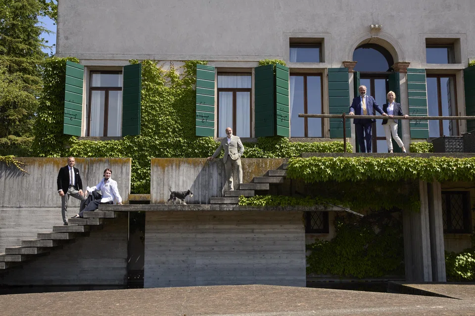 Tod’s shot its  Fall/Winter 2024/2025 campaign at the Businaro family mansion in Padua, Italy. 