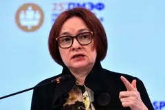Russian Central Bank Governor Elvira Nabiullina said “our position here is unchanged. We believe that the exchange rate should be floating and we should not switch to a regime of exchange rate targeting.”