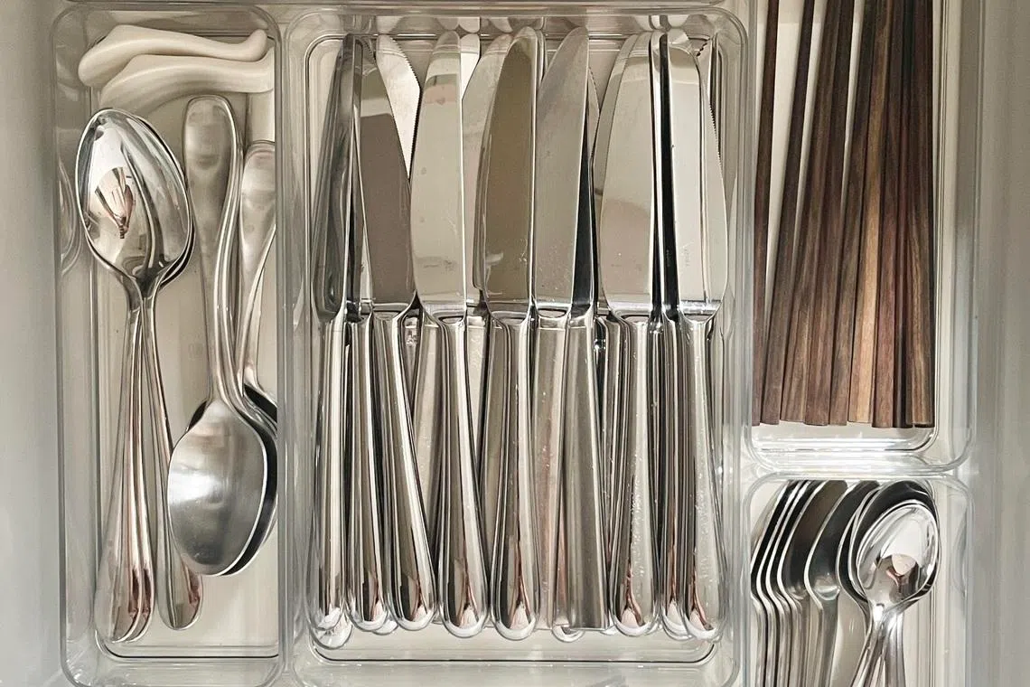 Avoid getting overwhelmed on the decluttering journey by starting small. 