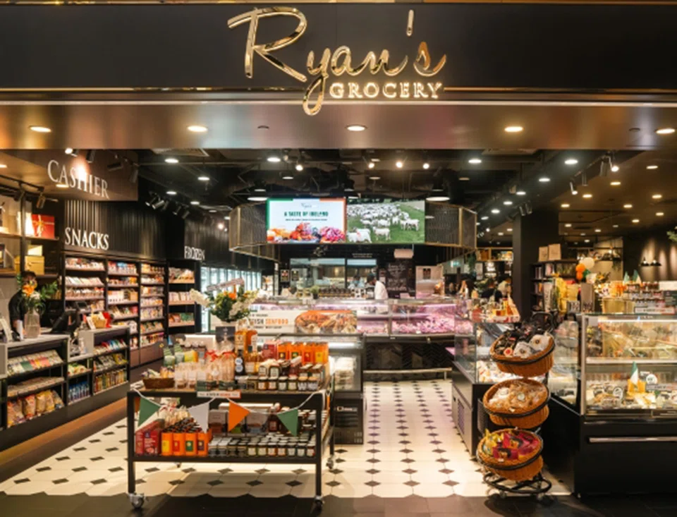 The gourmet selections at Ryan's Grocery.