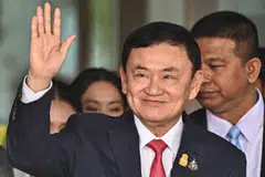 “It’s about stimulating the economy,” says Thaksin Shinawatra at an event in  Bangkok, outlining the benefits of the handout scheme that was a key campaign promise for his party in last year’s election.