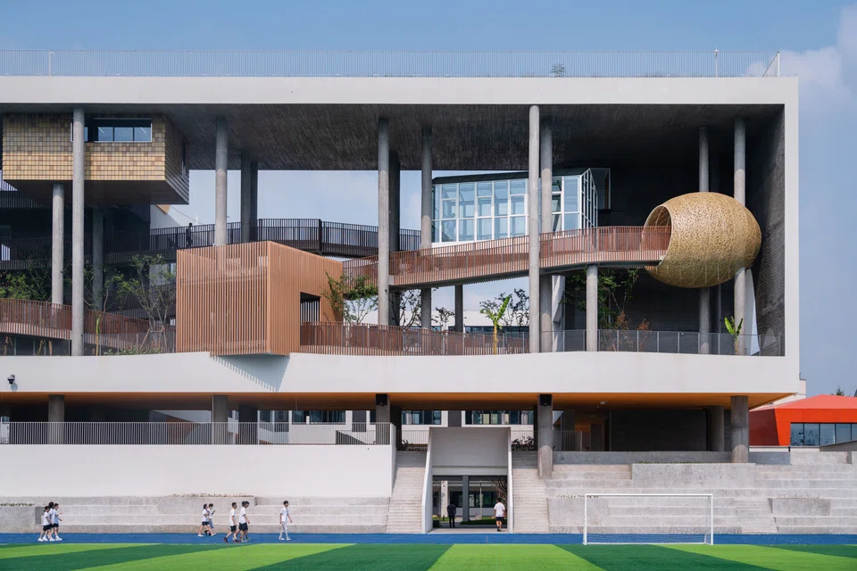 The winner of the World Building of the Year award is a bold exploration of campus design. 