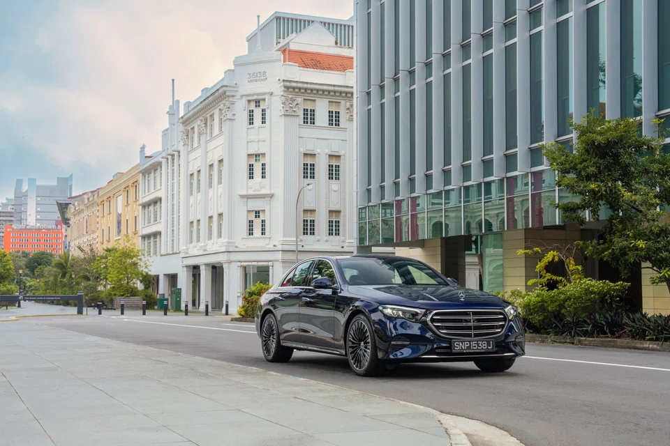 The E 200's turbo engine is pretty brawny to start with, but it also has a nifty mild hybrid setup that adds a nice kick of acceleration.