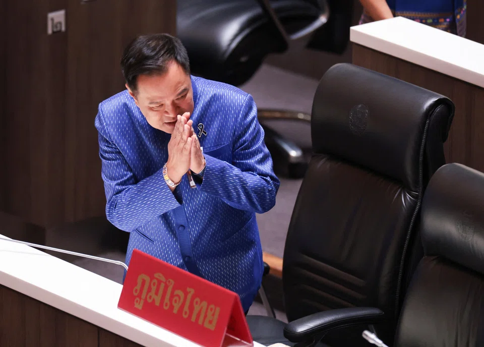 Anutin received 251 votes needed to win reelection.