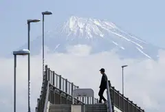 Views of Mount Fuji, a Unesco World Heritage Site, are a real estate selling point in Japan. 