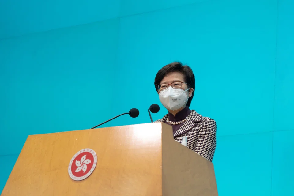 Carrie Lam said easing border curbs would bolster Hong Kong's international reputation, fuelling speculation such moves could be on the horizon.  