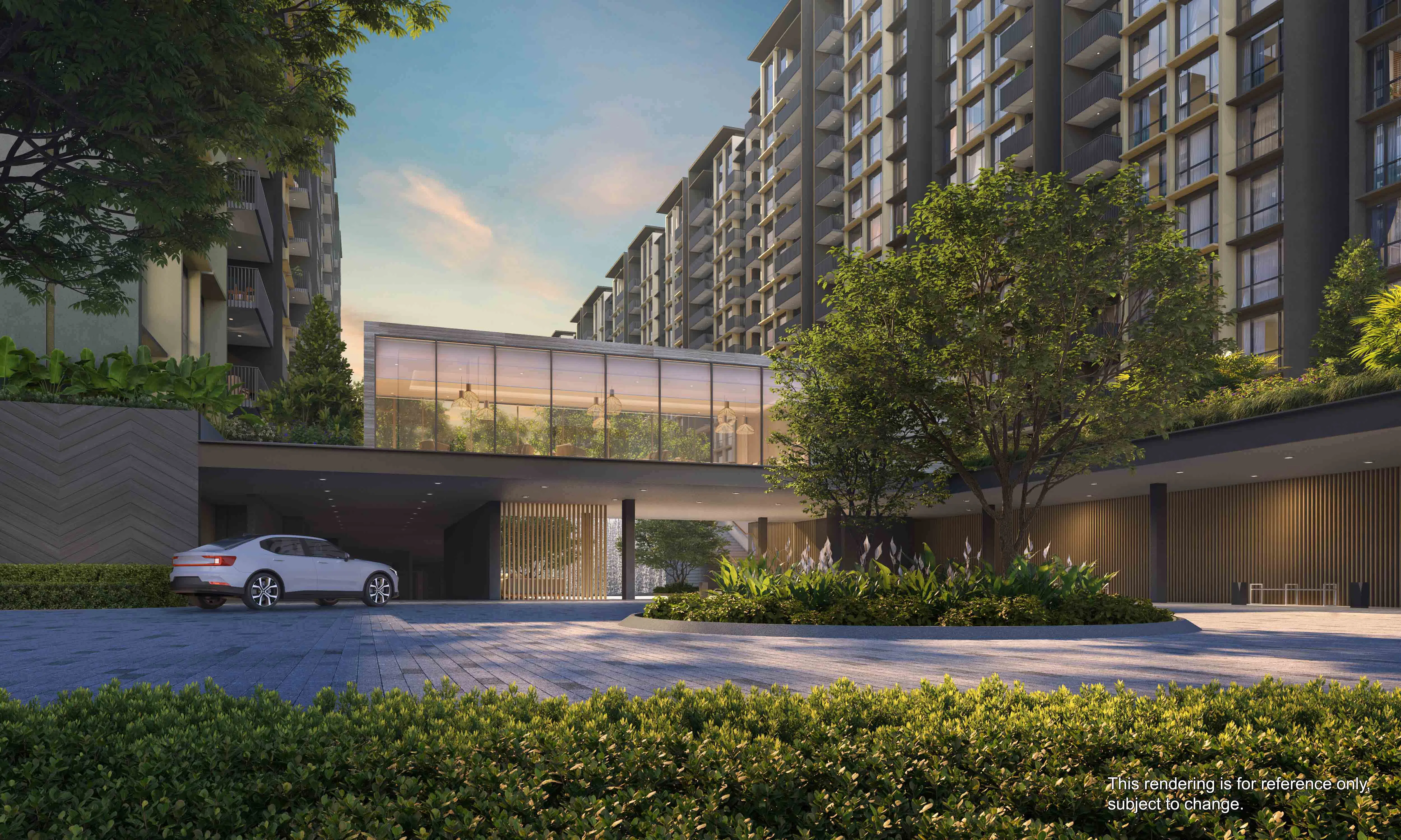 Hongkong Land Holdings has topped the GRESB rankings released on Tuesday. Copen Grand executive condominium (above) is being developed by Hongkong Land subsidiary MCL Land. 
