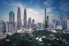Oxley Towers KLCC, a freehold property, comprises two hotel towers with residences, an office tower and a retail podium linking all the three towers. It is next to the iconic Petronas Twin Towers in the centre of the Malaysian capital.